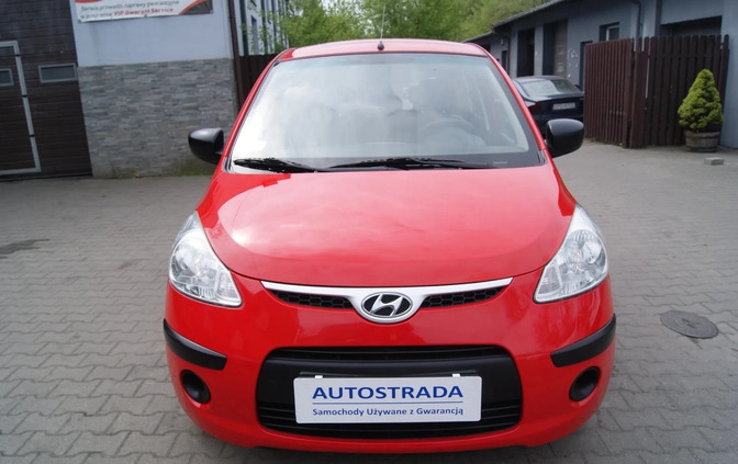 Hyundai i10 cena 14900 przebieg: 139699, rok produkcji 2009 z Sępólno Krajeńskie małe 352